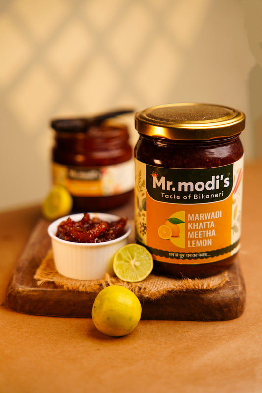 Marwadi Khatta Meetha Lemon