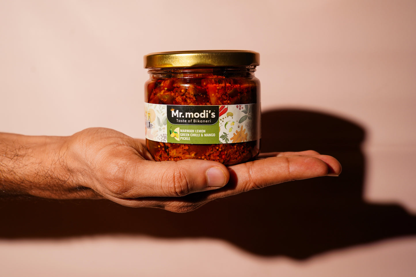 Marwadi Lemon Green Chilli & Mango Pickle